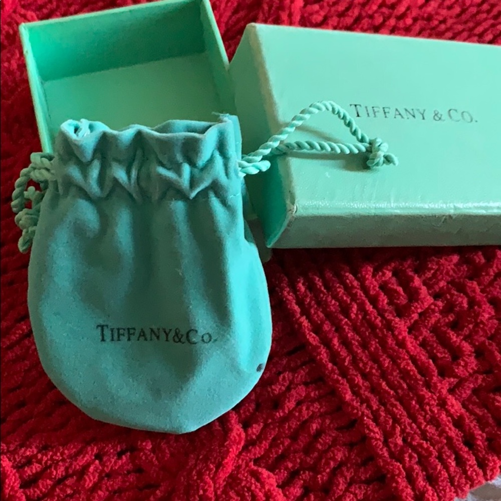 Tiffany titanium ring super small size 4 1/2 New